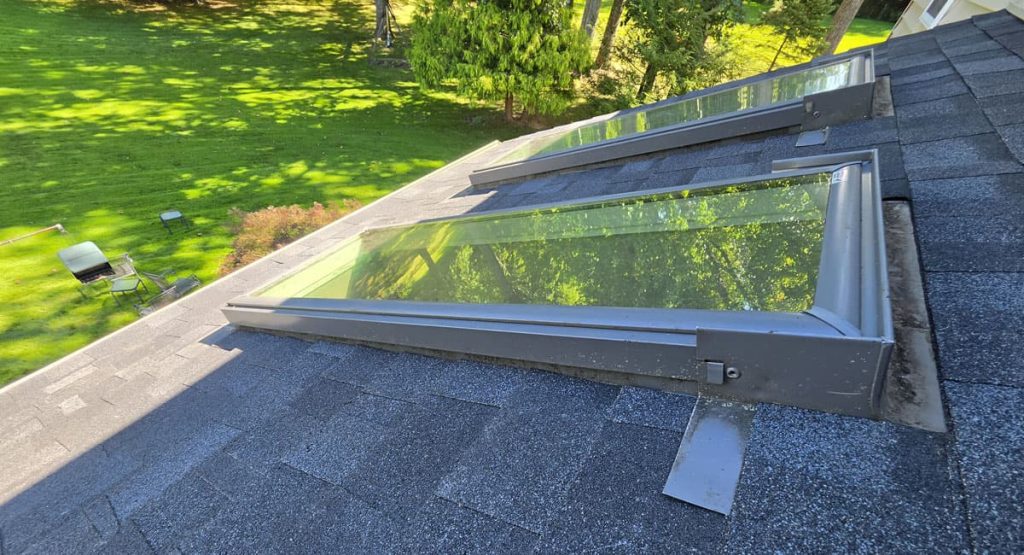 New Onyx Black colored roof in Malvern, PA