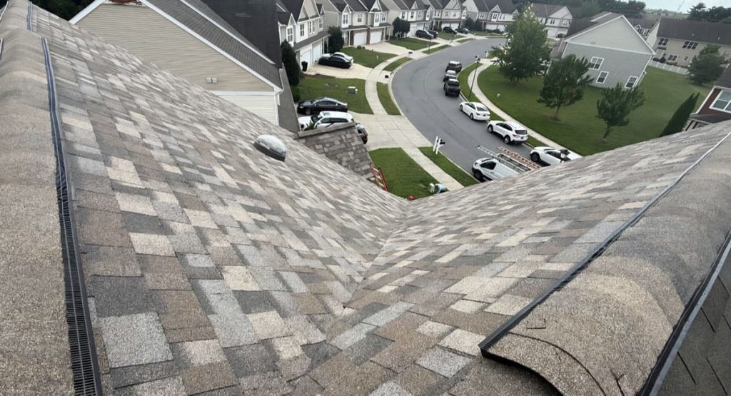 New Sand Dune colored roof in Dover, DE