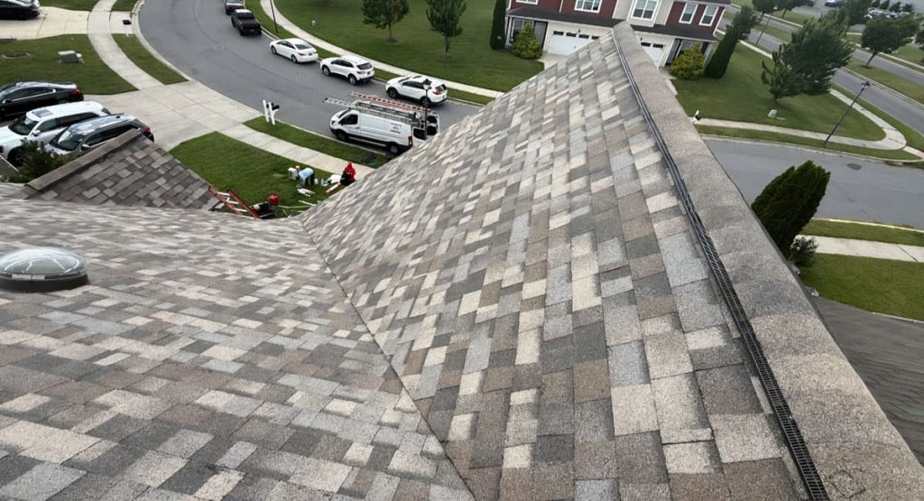 New Sand Dune colored roof in Dover, DE