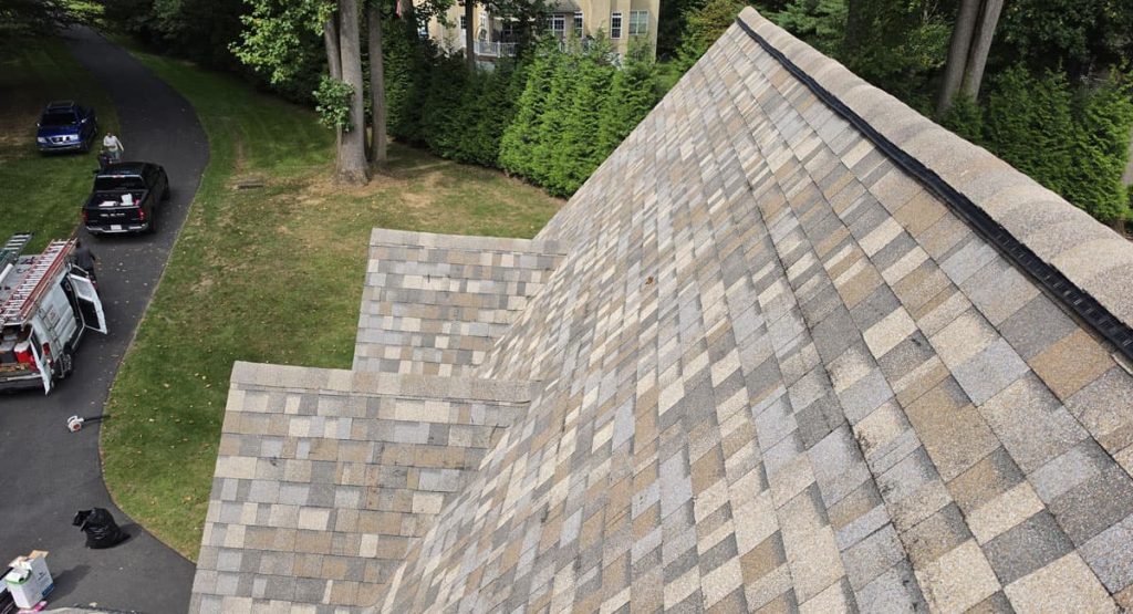 New Sand Dune colored roof in Landendberg, PA