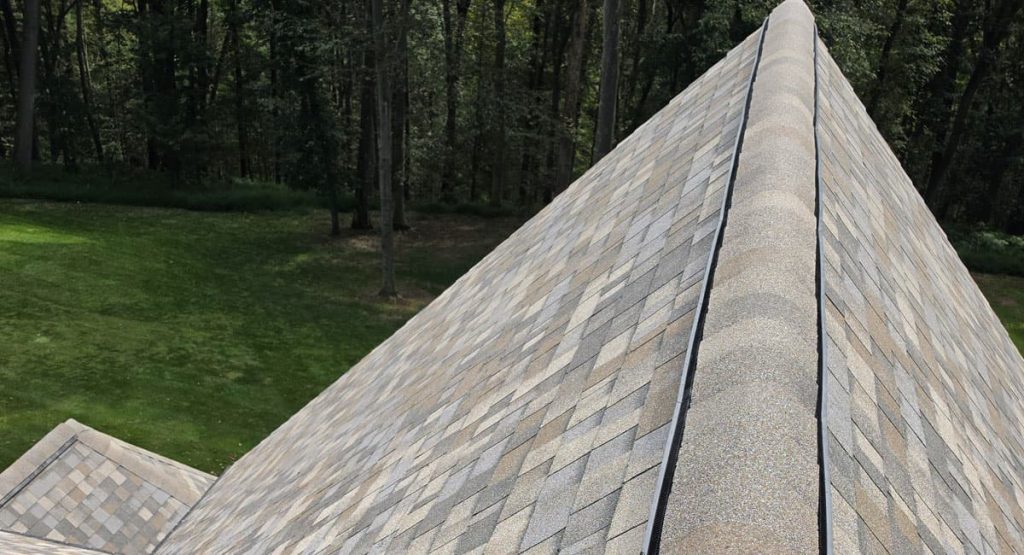 New Sand Dune colored roof in Landendberg, PA