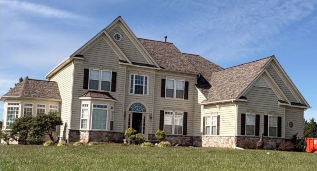 New Summer Harvest colored roof in Townsend, DE