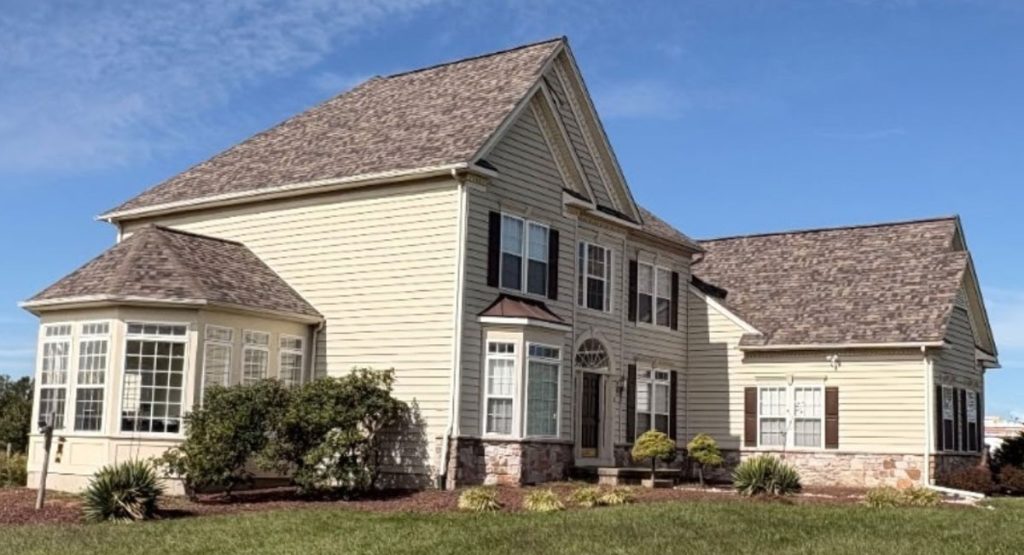 New Summer Harvest colored roof in Townsend, DE